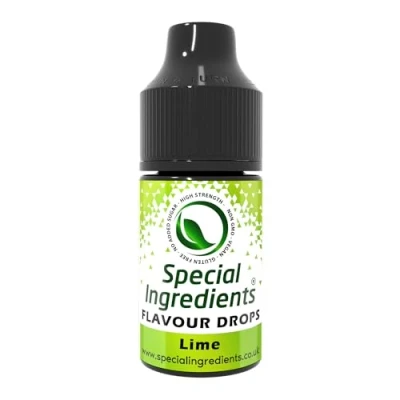 Image of Lime Flavour Drop 30ml Highly Concentrated Versatile Food Flavouring Vegan, Non GMO, Gluten Free
