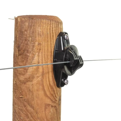 Image of W Insulator Small Black Electric Fencing