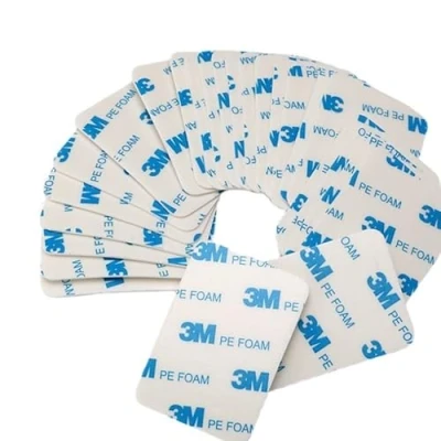 Image of Dpm tapes 3M 1600T Double Sided Adhesive for Interior and Exterior, Waterproof, Mounting Objects, in PE Foam, Fixing Paintings, Permanent Applications 25 mm x 50 (40 pieces)