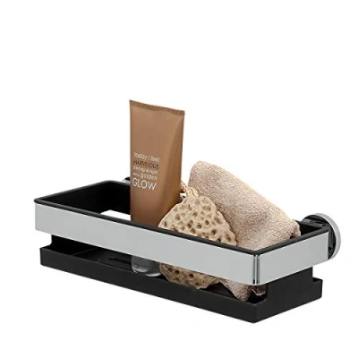 Image of Tiger Noon Shower Basket, Chrome, 30 x 8 13.8 cm