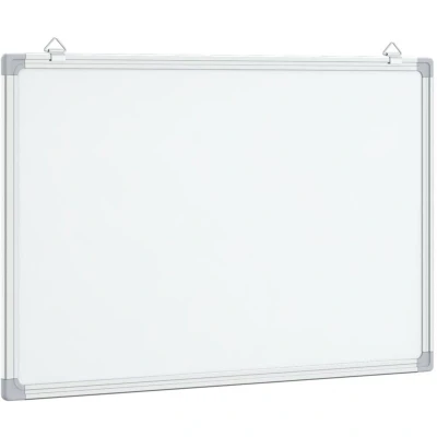 Image of vidaXL Magnetic Whiteboard 60x40x1.7 cm Aluminium