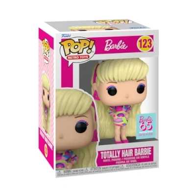 Image of Funko POP! Vinyl: Barbie Totally Hair Collectable Vinyl Figure Gift Idea Official Merchandise Toys for Kids &amp; Adults Model Collectors and Display