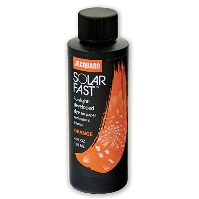 Image of Jacquard Products Solarfast Dyes Orange for Paper and Fabric 8oz