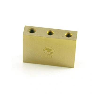 Image of Floyd Rose Brass Fat Tremolo Block (For Original Floyd) 37mm