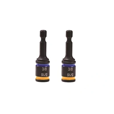 Image of Malco MSHC1 2 in. C RHEX Cleanable, Reversible Magnetic Hex Drivers (5/16″ and 3/8″) Pack