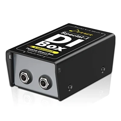 Image of Donner Passive DI Box Special I Professional High Performance Unit Hum Eliminator 1/4&quot; instrument Direct to balanced &amp; unbalanced XLR