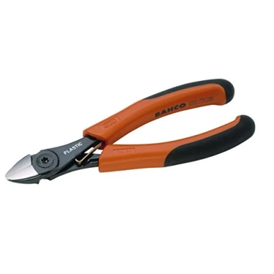 Image of Bahco 2101PG 160 &quot;Ergo&quot; Side Cutting Pliers for Plastic, Multi Colour, mm