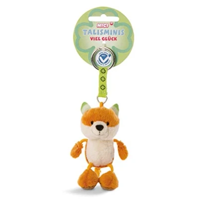 Image of NICI 47552 Key Ring Fox 7cm Talisminis, Orange/Beige