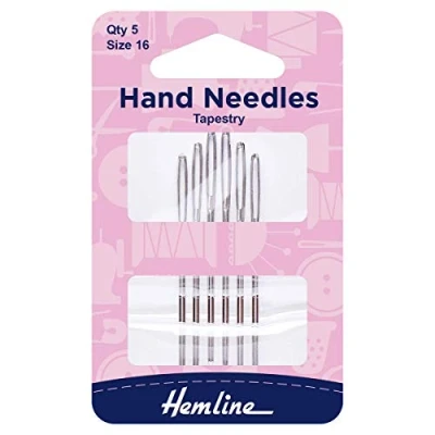 Image of Tapestry needles: Size 16 , SUPPLIED BY DOWNTON FABRICS AND CRAFTS.