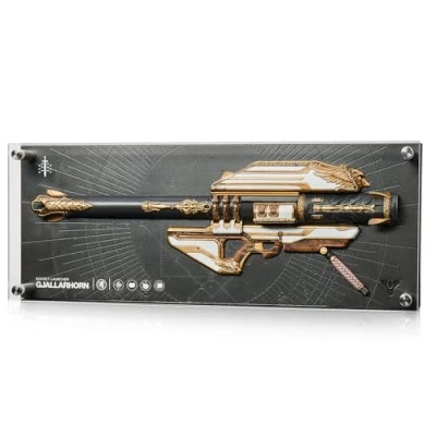 Image of Numskull Gjallarhorn Exotic Weapon Figure 18x7 (45x18cm) Limited Edition Collectible Replica Statue Official Destiny Merchandise FPS Sci Fi Action Video Game Figurine