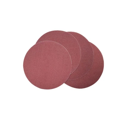 Image of ProNet 200mm 8&quot; Dia, Self Adh Loop Backed Sanding Disc, 60 grit, Pk 4