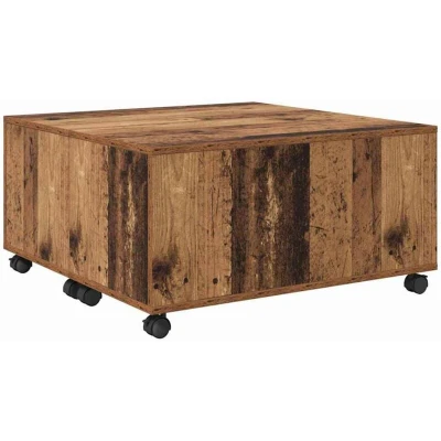 Image of vidaXL Coffee Table Old wood 75 x 38 cm Engineered