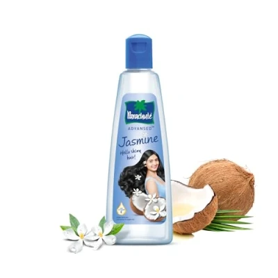 Image of Parachute Advanced Jasmine Coconut Herbal Hair Non Sticky Oil 300ml (Same mfg as Oil)
