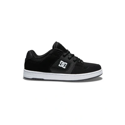 Image of DC Shoes Manteca 4 Trainers, Size: 11.5, Black white Leather