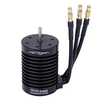 Image of RC Motor, 4370KV 1/10 Brushless Motor 4 Pole Sensorless Compatible with Surpass F540