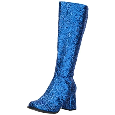 Image of Ellie Shoes Women&#039;s Gogo g Boot, Blue, 9 US/9 M US
