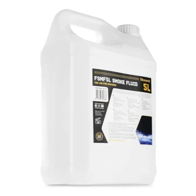 Image of beamz FSMF5L Smoke Machine Fluid for Low Fog, 5L Eco Friendly, Odourless Fog Liquid Long Lasting Dry Ice Effect, Ideal Machines in Stage, Concerts, Weddings, Parties