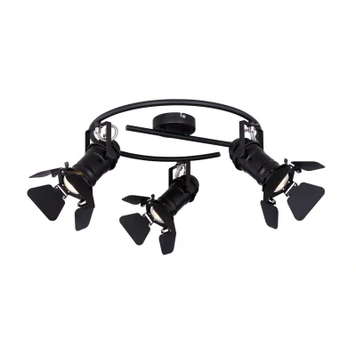 Image of Egon Ceiling Spotlight Clusters Black 3x GU10