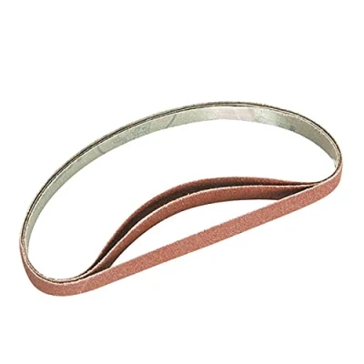 Image of Evolution Power Tools FILESANDP80 File Sander Belts, 80 Grit, Pack of 3
