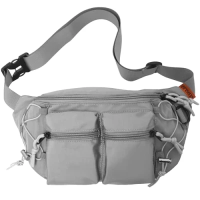 Image of Bumbags Waist Fanny Packs for Men Women Fashion Bum Bag with Adjustable Belt Sport Hiking Jogging Travel Cycling Walking Dog Running (Grey)