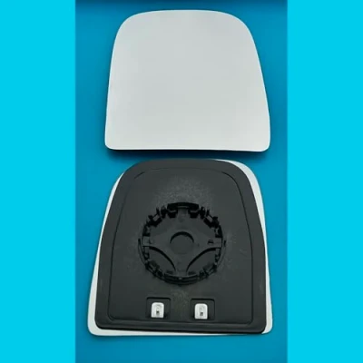 Image of Door Wing Mirror Glass Fits to IVECO Daily Reg 2006 2014 Heated Base Plate Right Driver Side) OEM Quality Side View Van Repalcement