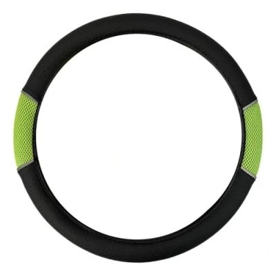 Image of Sakura SS5317 Steering Wheel Cover, Green