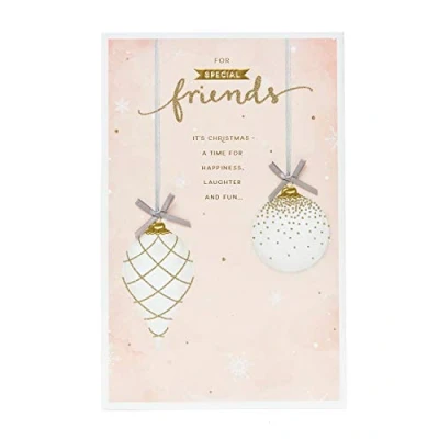 Image of Friend Christmas Card For Special with Nice Words Gift Her Gifts