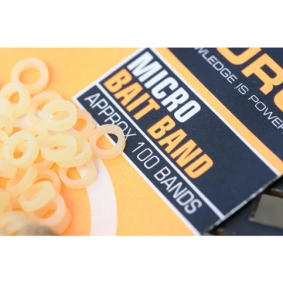 Image of Guru Micro Bait Bands Medium (100 pieces)) Terminal tackle