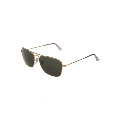 Image of Ray Ban Caravan Sunglasses, Men&#039;s, Size: 58, Transparent