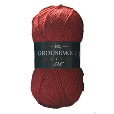 Image of Cygnet Grousemoor DK Knitting Yarn 100g with Wool 409 Rust