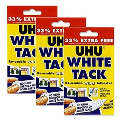 Image of White Tack Adhesive X 3