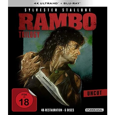 Image of Rambo Trilogy (DE) [3xBlu Ray 4K]+[3xBlu Ray]