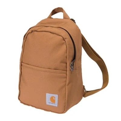 Image of Carhartt Unisex&#039;s Classic Mini Backpack Brown, One Size