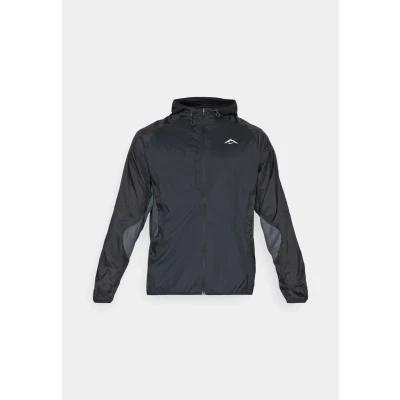 Image of Nike Performance Trail Aireez Running jacket, Men&#039;s, Size: Large, Black/anthracite/summit white