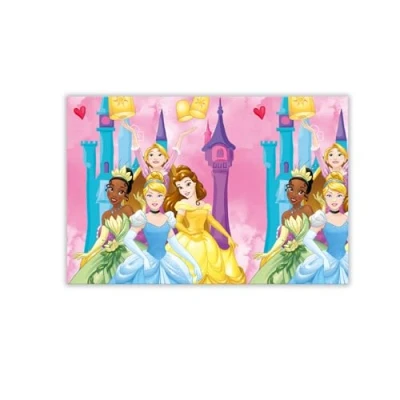 Image of Procos Folat 94648P Tablecloth FSC Princess 120 x 180 cm Multi Coloured