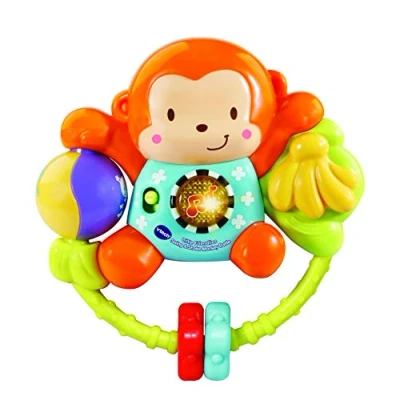 Image of VTech Little Friendlies Swing &amp; Shake Monkey Rattle