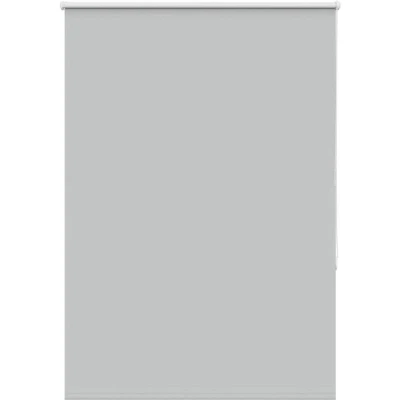 Image of vidaXL Roller Blind Blackout Grey 100x130 cm Fabric Width 95.7 Polyester