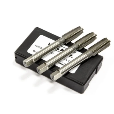Image of Volkel 834/022S 1/2 inch UNF HSS Tap (Set of 3)