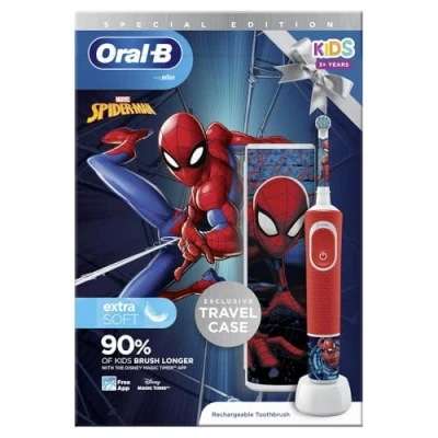 Image of Oral B Electric Toothbrush, Spiderman, Old