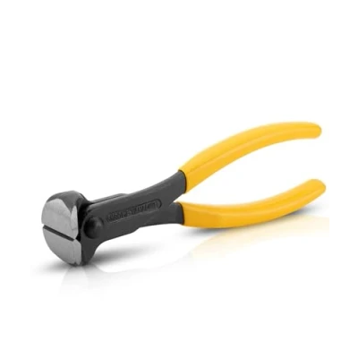 Image of Bates Nail Puller, Yellow, Remover Tool, Cutting Pliers, Carpenter Tools, Staple Puller End Pulling, Nippers Tool