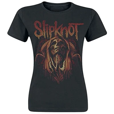 Image of Slipknot Evil Witch Women T Shirt Black L, 100% Cotton, Regular