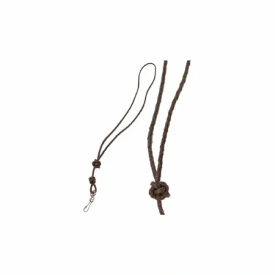 Image of BISLEY PLAITED Leather Lanyards