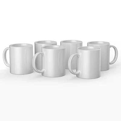 Image of Cricut Blank Mugs White 355ml (12oz) 6 x Infusible Ink Sublimation for use Mug Press 2008942