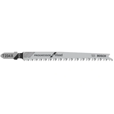 Image of Bosch 25x Jigsaw Blade T 234x (for Soft Wood, Straight Cuts, Professional Accessories Jigsaw)