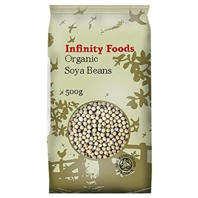 Image of Infinity Foods Organic SOYA Beans, 500g