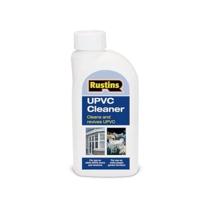 Image of Rustins UPVC Cleaner 500ml Removes Stubborn Stains, Restores Shine Effective Cleaning Solution