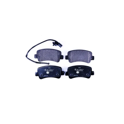 Image of 440600264R, 440601147R, 440601186R, 440602070R, 440603321R Brake pad set HELLA 8DB 355 015 301 with integrated wear warning contact