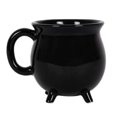 Image of something different Black Cauldron Mug