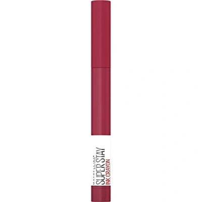 Image of Maybelline New York Superstay Matte Ink Crayon Longlasting Pink Lipstick with Precision Applicator 75 Speak Your Mind, 22.0 ml