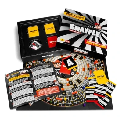 Image of Snaffle The Hilarious Word Based Trivia Game With a Sneaky Twist Fun Family Board 4 10 Players Ages 8+ Party
